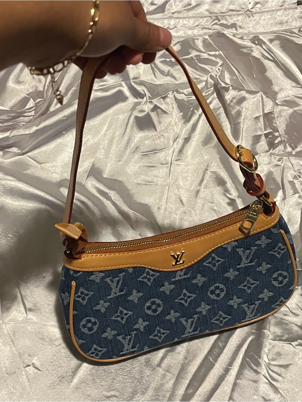 Denim purse